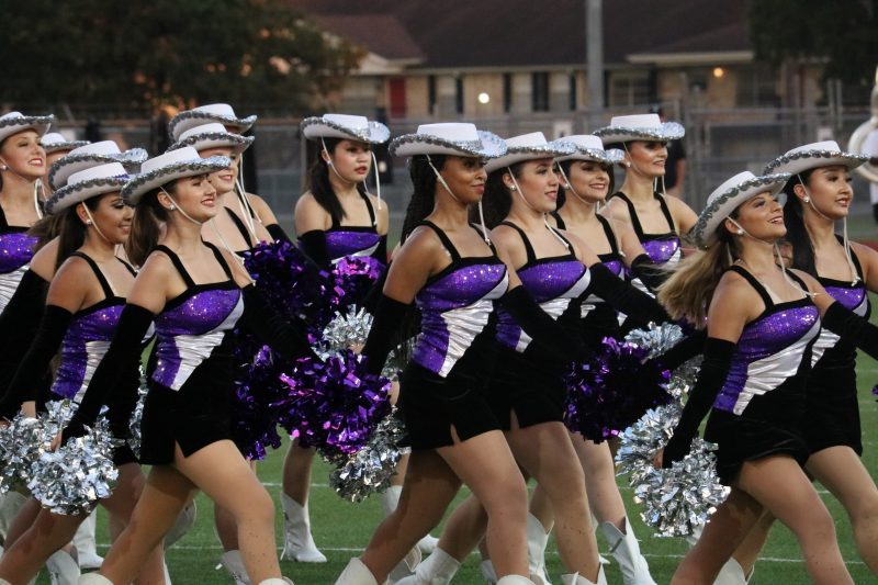 Legacies at the first Varsity football game. Photo by: Enrique Paz