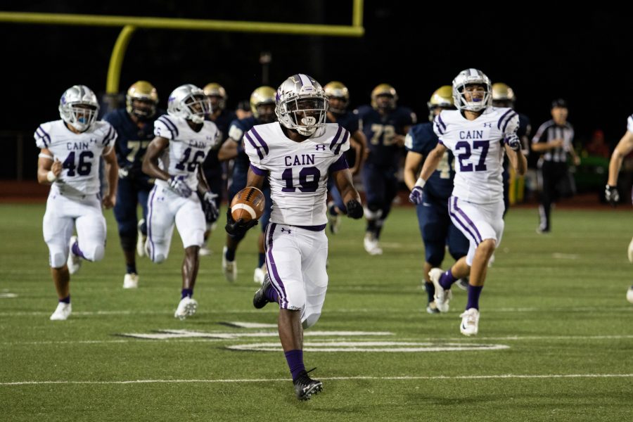 The football team plays at Klein Collins. Photo by: Tyler Grosvenor