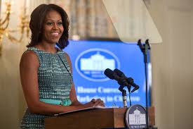 The former first lady, Michelle Obama.