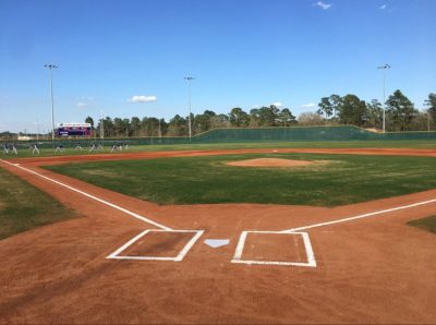 The Klein Cain baseball field. Photo courtesy of the @KCainBaseball Twitter.