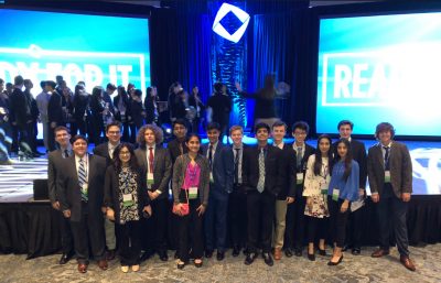 DECA members which made it to state in their competitions. "I am so VERY proud of these kids right here!! THEY worked hard to get to State for DECA," adviser Marcie Kuhl said in a tweet. Photo courtesy of @CoachKuhl1.