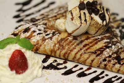 The S'more crepe. Photo courtesy of Trip Advisor.