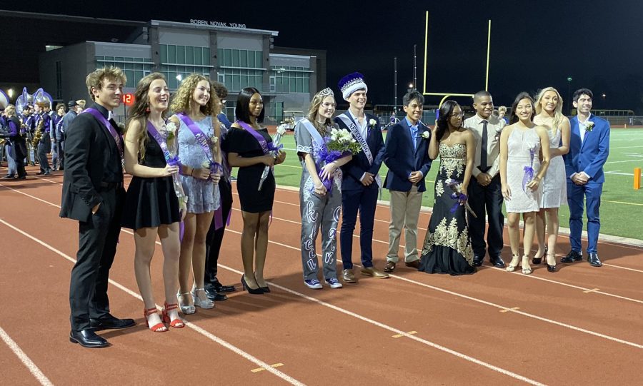 This picture of the 2019 Newcoming Court was taken by Brittany Elbert.