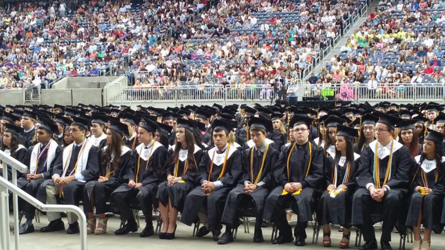 Klein Oak's graduation ceremony