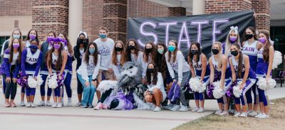 Klein Cain cross country team having a celebration before they are sent off to state over the Thanksgiving Break. Photo by: Charlotte Gottfried