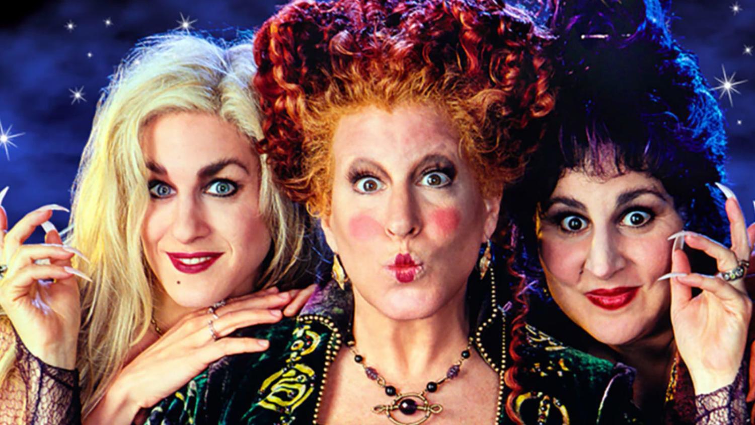 Hocus Pocus (1993) cropped movie poster.