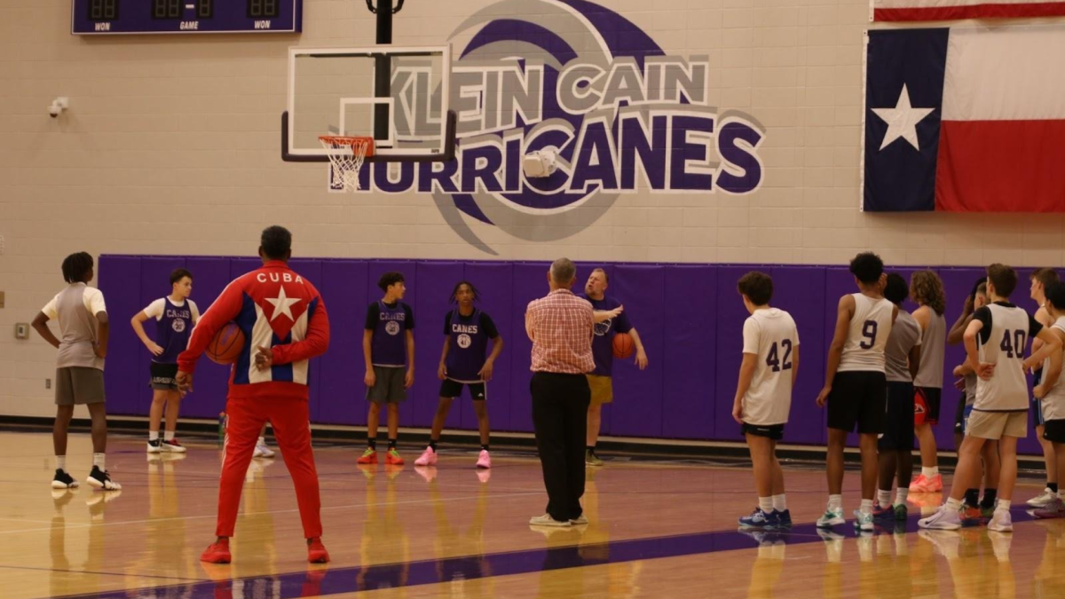Klein Cains Boys' Basketball Team Practice
